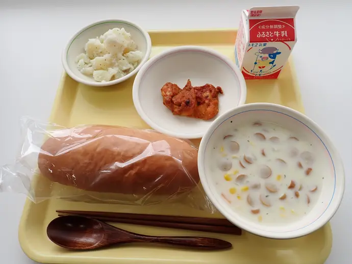 写真：9月24日（火曜）給食