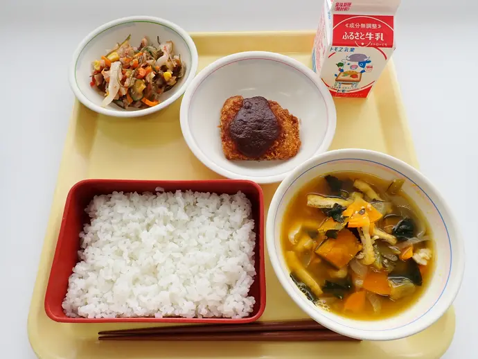 写真：9月25日（水曜）給食