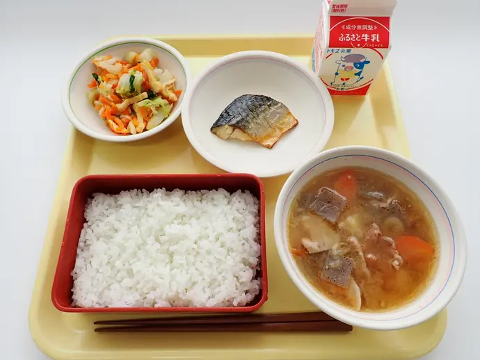 写真：9月27日（金曜）給食