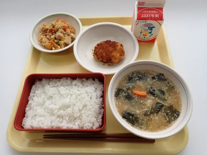 写真：9月30日（月曜）給食