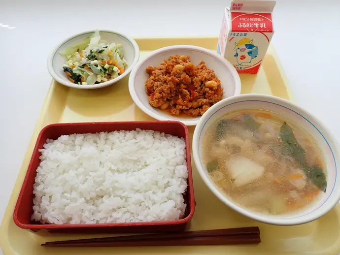 写真：9月17日（火曜）給食