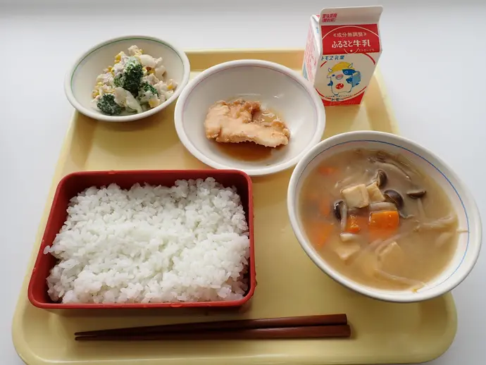 写真：9月24日（火曜）給食