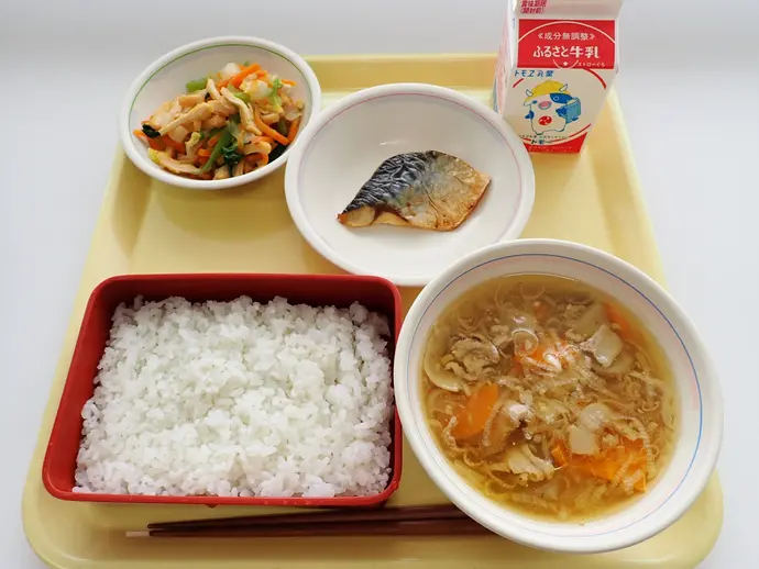 写真：9月25日（水曜）給食