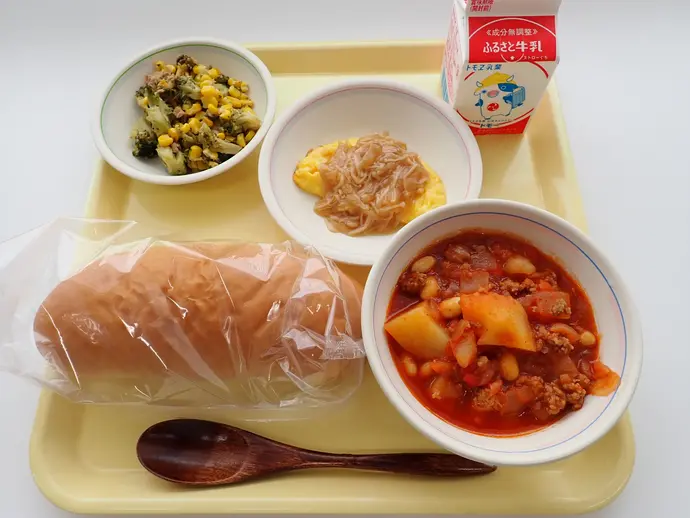 写真：9月27日（金曜）給食