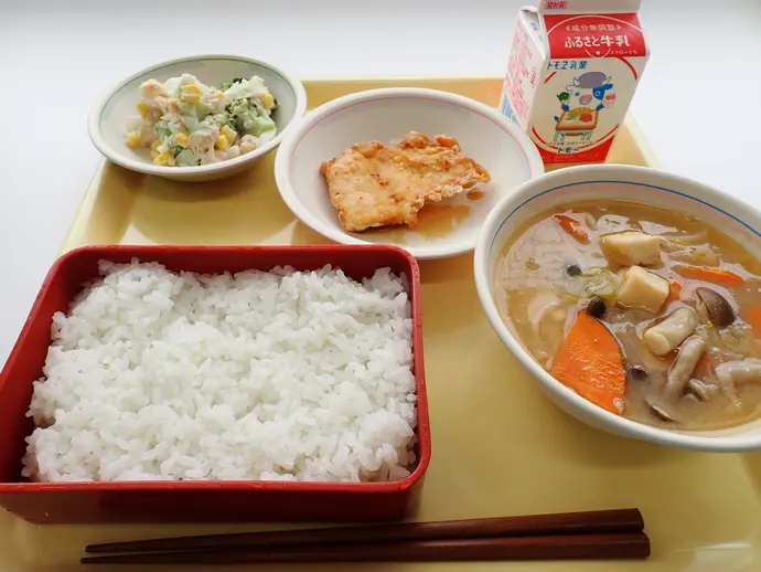 写真：9月3日（火曜）給食