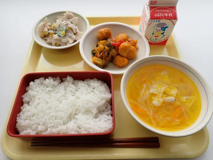 写真：9月19日（木曜）給食