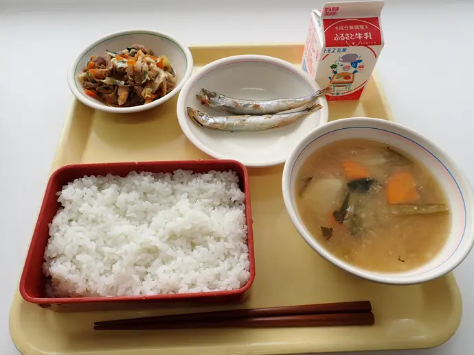 写真：9月24日（火曜）給食