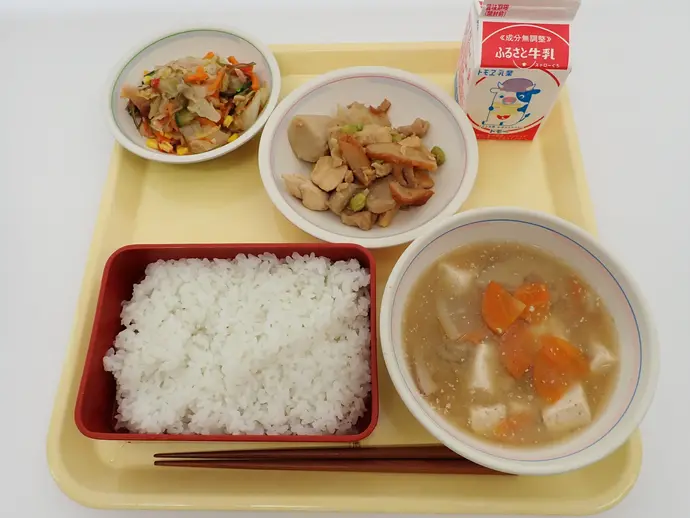 写真：10月7日（月曜）給食