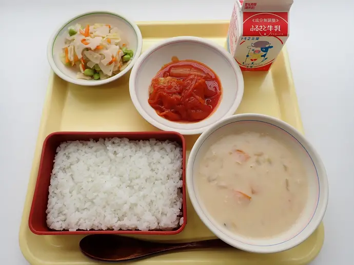 写真：10月9日（水曜）給食