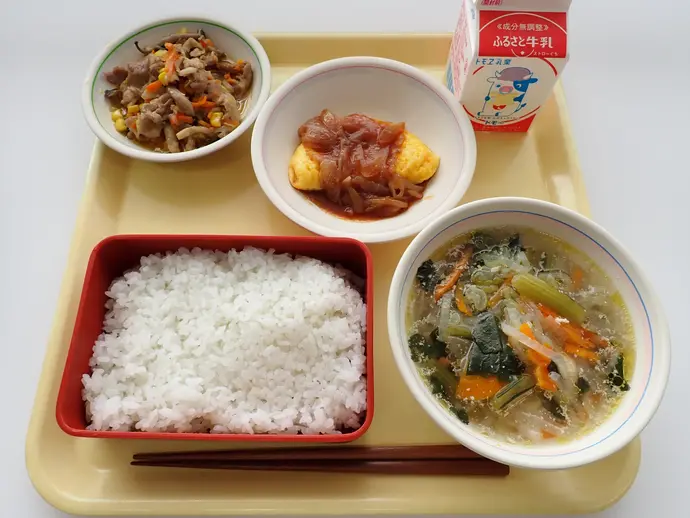 写真：10月16日（水曜）給食