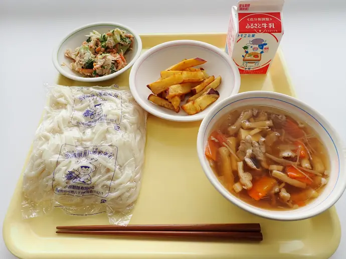 写真：10月17日（木曜）給食