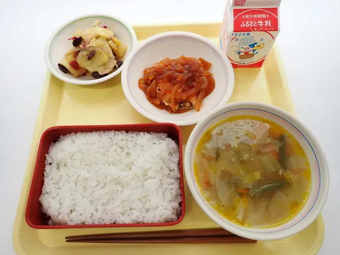 写真：10月23日（水曜）給食