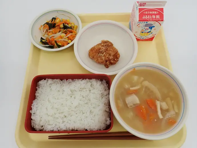 写真：10月30日（水曜）給食