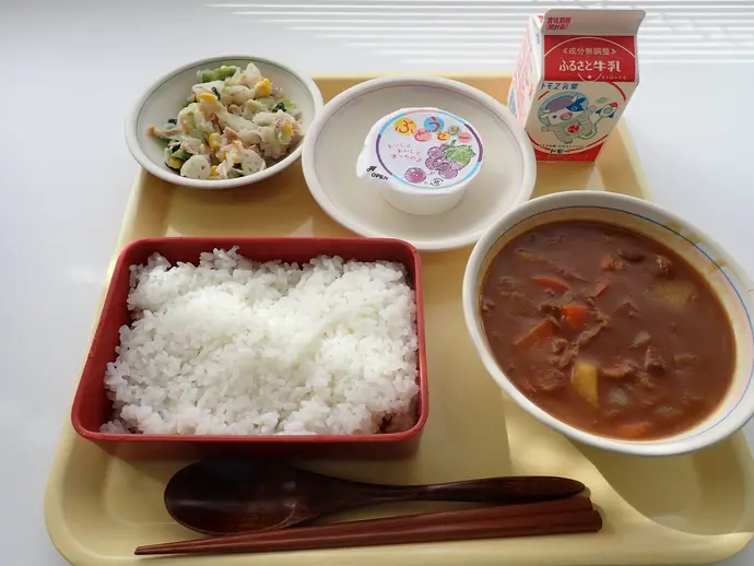 写真：10月31日（木曜）給食