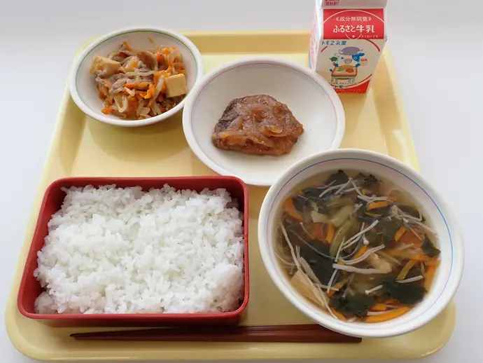 写真：10月2日（水曜）給食