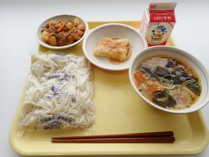 写真：10月3日（木曜）給食