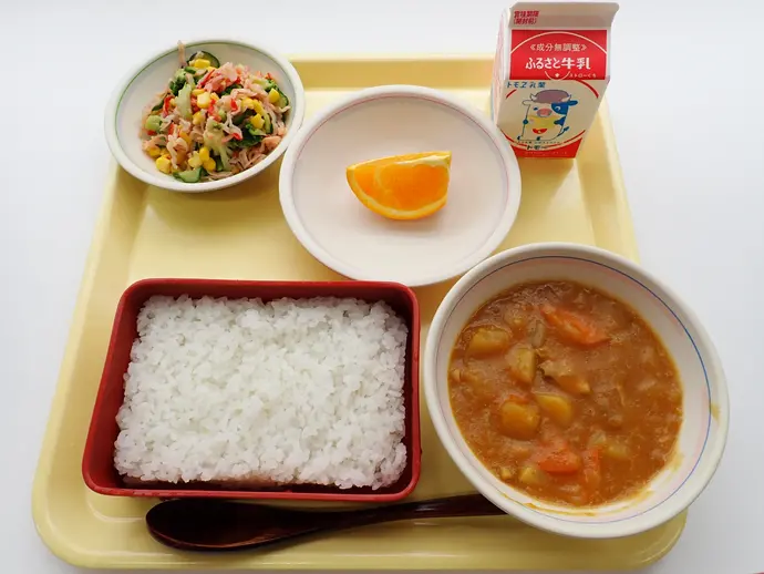 写真：10月9日（水曜）給食