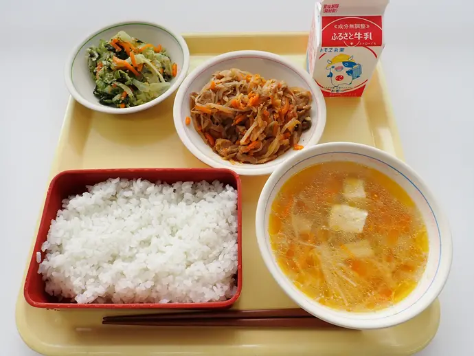 写真：10月16日（水曜）給食