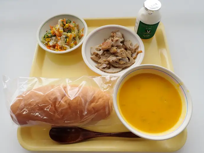写真：10月18日（金曜）給食