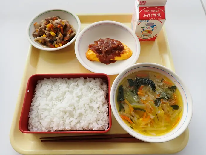 写真：10月21日（月曜）給食