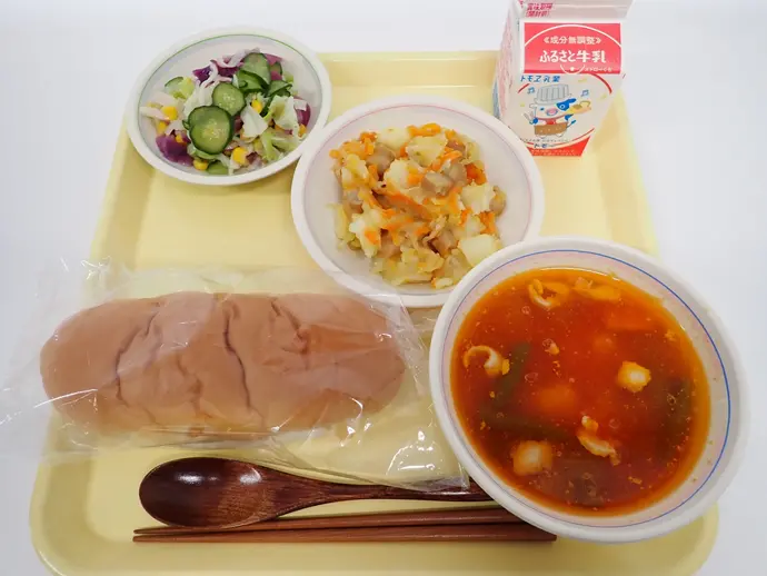 写真：10月25日（金曜）給食