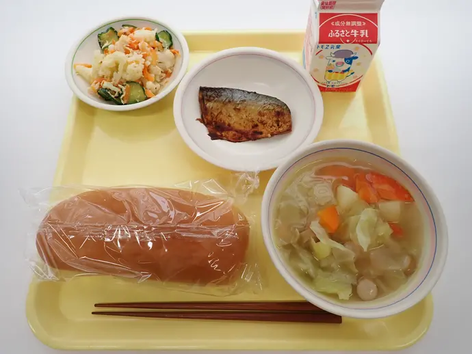 写真：10月23日（水曜）給食