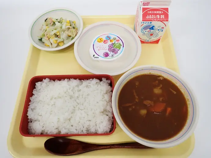 写真：10月28日（月曜）給食