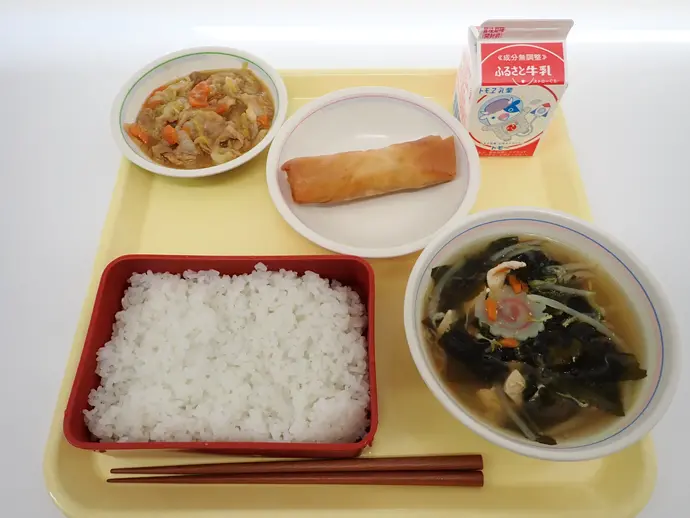 写真：11月14日（木曜）給食