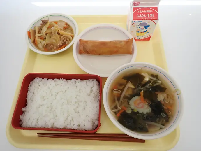 写真：11月25日（月曜）給食
