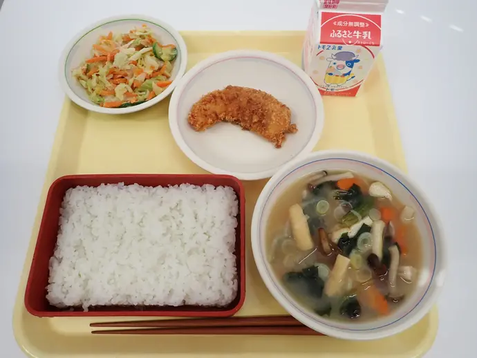 写真：12月2日（月曜）給食