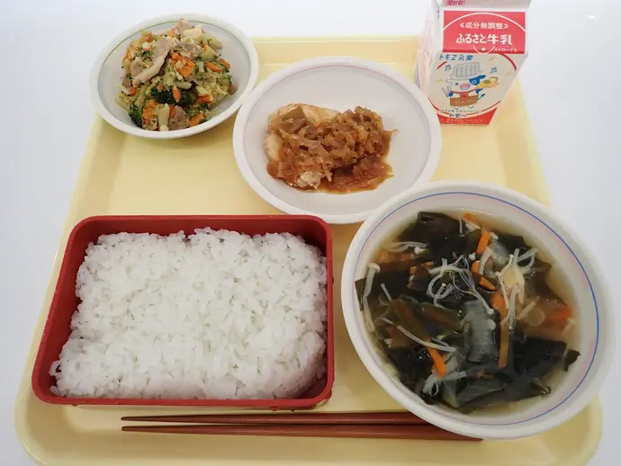 写真：12月11日（水曜）給食