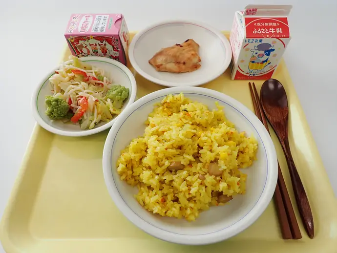 写真：12月24日（火曜）給食