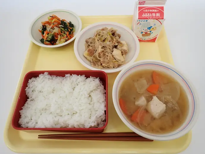 写真：1月22日（水曜）給食