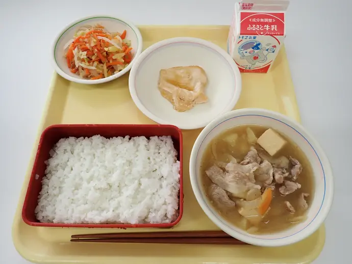 写真：1月27日（月曜）給食