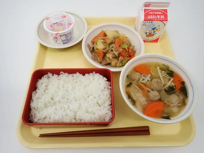 写真：1月30日（木曜）給食