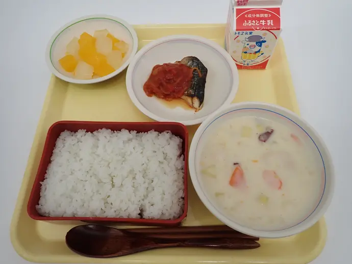 写真：1月8日（水曜）給食