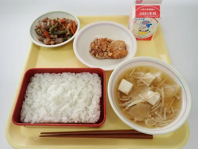 写真：1月27日（月曜）給食