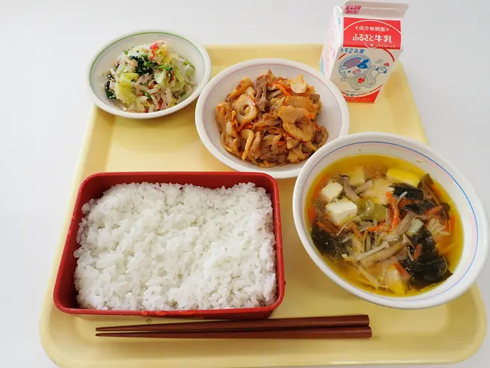 写真：1月28日（火曜）給食