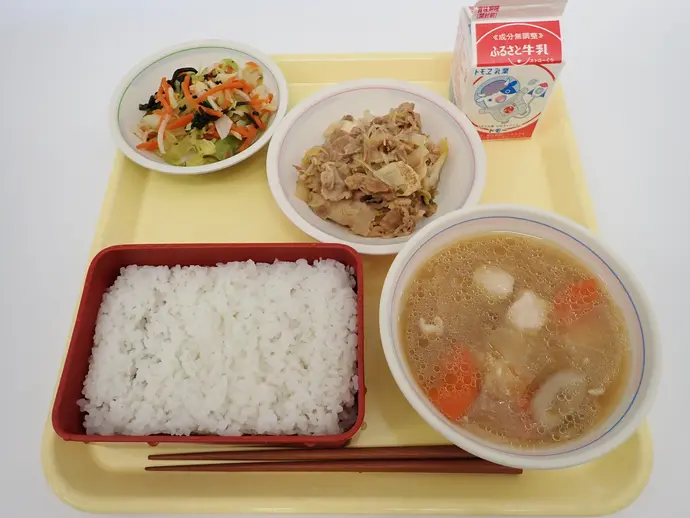 写真：1月8日（水曜）給食