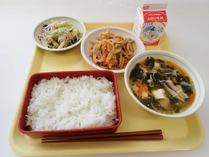 写真：1月14日（火曜）給食