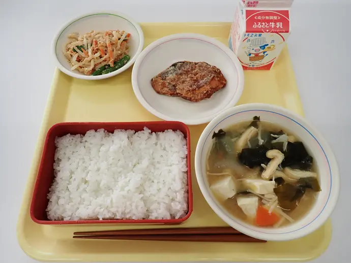 写真：1月27日（月曜）給食