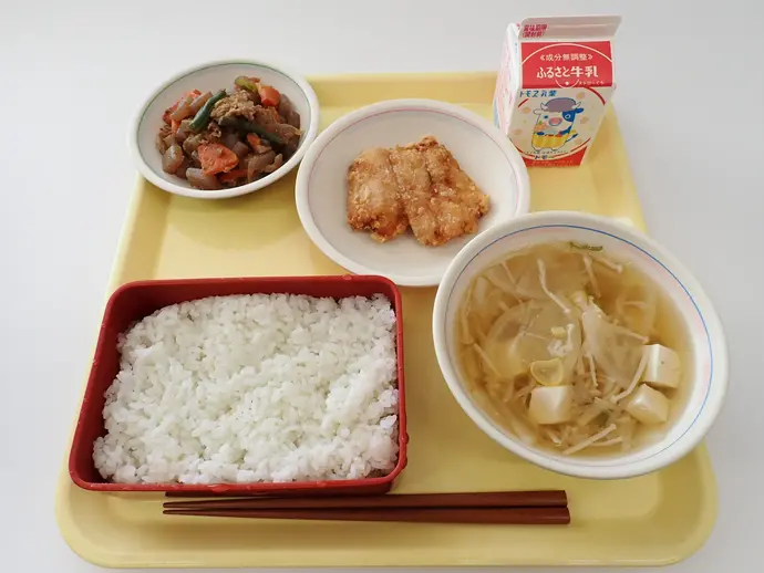 写真：1月28日（火曜）給食