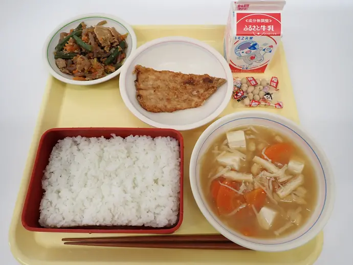写真：2月3日（月曜）給食