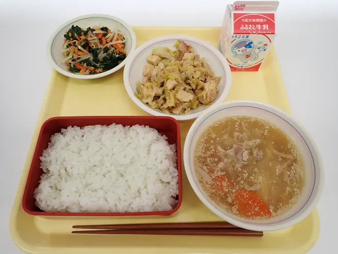 写真：2月12日（水曜）給食