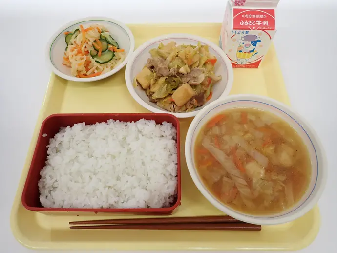 写真：2月28日（金曜）給食