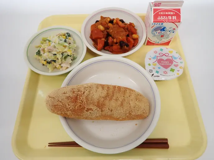 写真：2月12日（水曜）給食