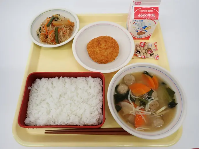 写真：2月3日（月曜）給食