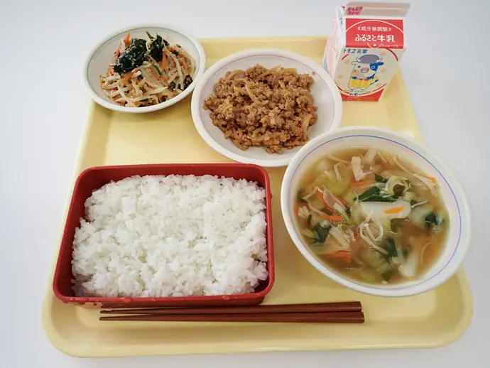 写真：2月6日（木曜）給食