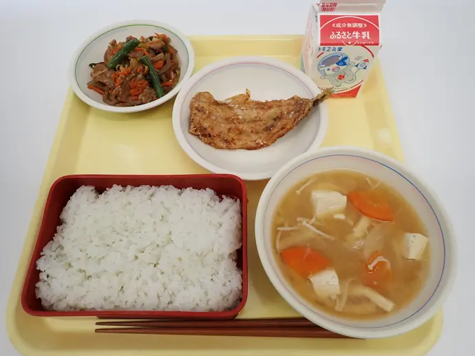 写真：2月7日（水曜）給食