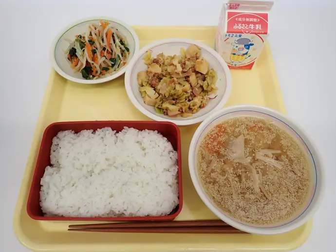 写真：2月10日（月曜）給食